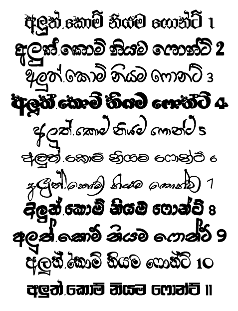 Unicode Fonts Local Language Portal